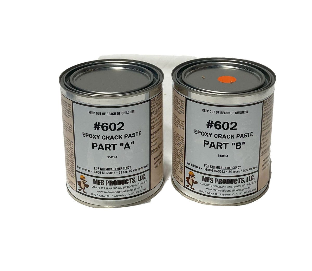 #602 Surface Seal Epoxy - Half Gallon Unit